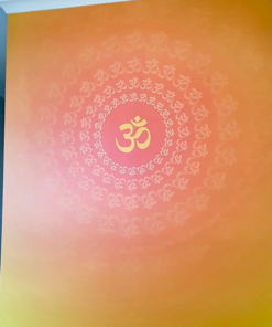 Om Design Spiritual Wall Mural – Peaceful Meditation Decor