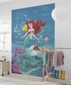 The Little Mermaid Underwater Mural – Magical Ocean Décor