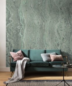 Marble Mint Wallpaper for Home Decor
