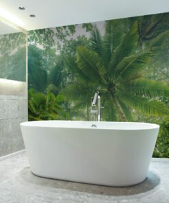 Tropical Palm Tree Canopy Wallpaper Mural