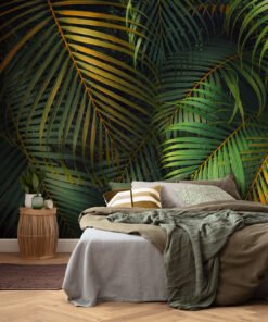 Tropical Palm Leaf Wall Mural