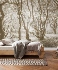 Enchanted Forest Trees Wall Mural