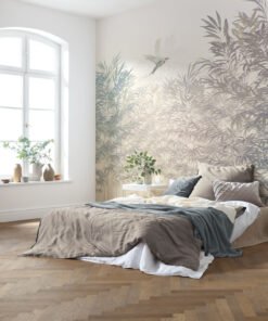 Tropical Bamboo Breeze Wall Mural
