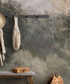 Romantic landscape neutral wallpaper Meghan